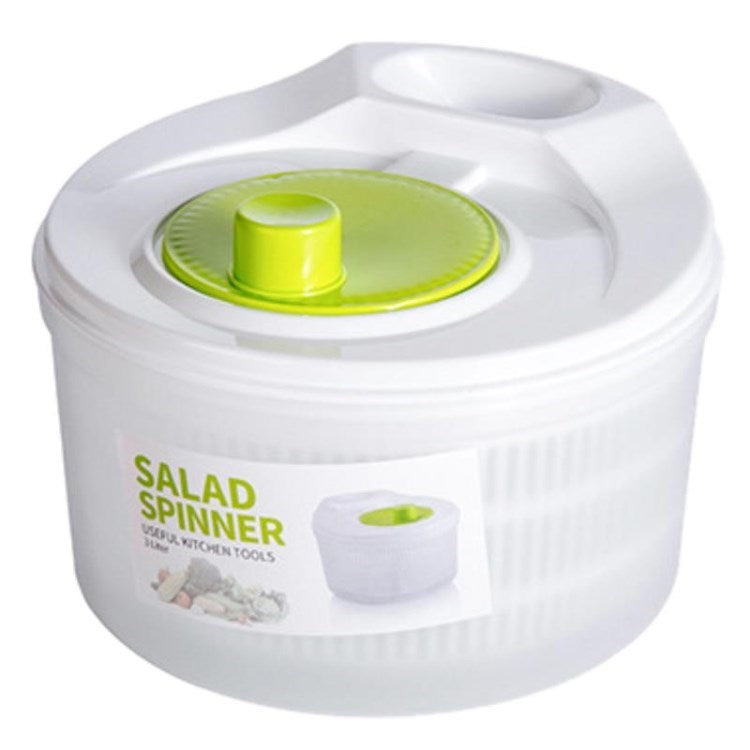 Salad Spinner Multi-Use Lettuce Spinner Manual Vegetable Dryer Drainer Rotary Veggie Washer (BPA-Free NO FDA Certification) - White Salad Spinner Multi-Use Lettuce Spinner Manual Vegetable Dryer Drainer Rotary Veggie Washer (BPA-Free NO FDA Certification) - White